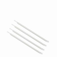 INDIVIDUALLY WRAPPED WHITE 8inch PAPER STRAWS 1x5000 (case)