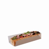 OPEN ENDED TRAY KRAFT 10 inch 1x500