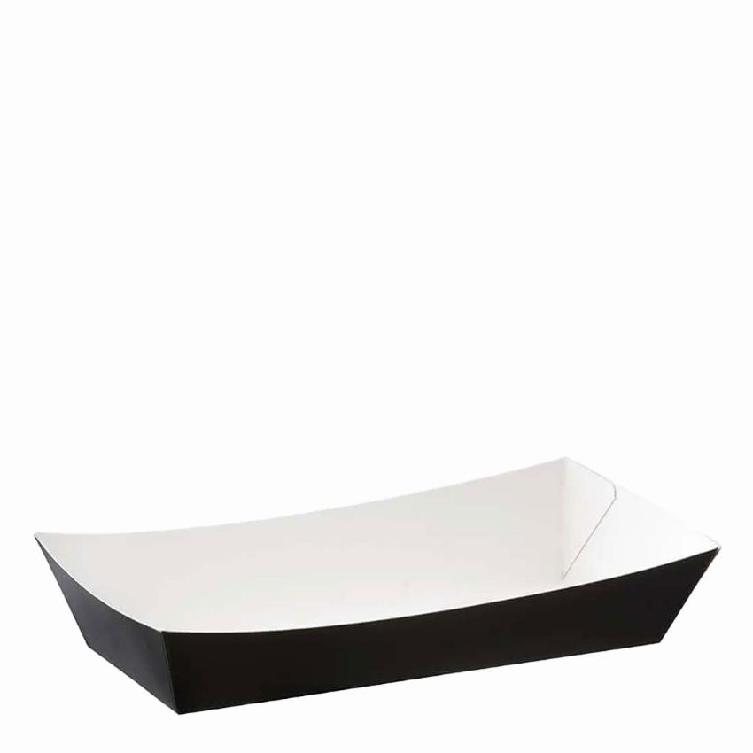 MEAL TRAY MEDIUM BLACK 240x175x54mm 1x500