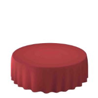 EVOLIN BORDEAUX 240cm ROUND TABLECOVER   1x10