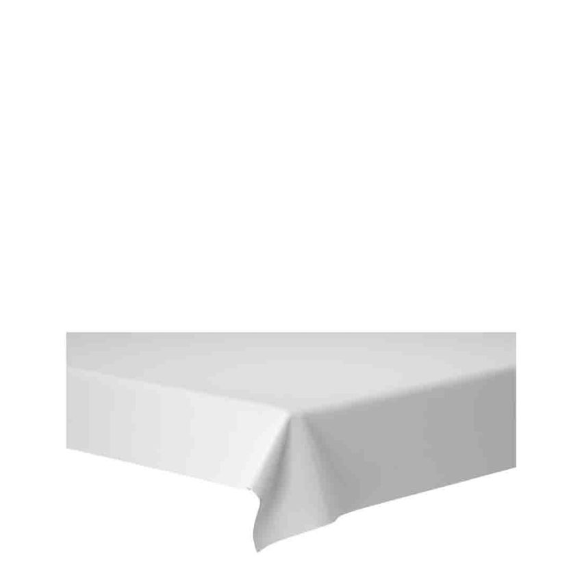 EVOLIN WHITE 127x127cm TABLECOVER   1x50