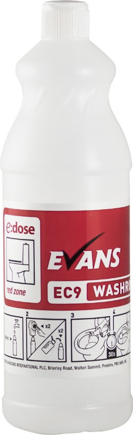 EMPTY BOTTLE EC9 TOILET CLEANER   1x6