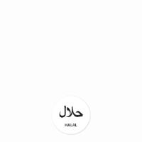 LABEL HALAL 25mm REMOVABLE  1x1000