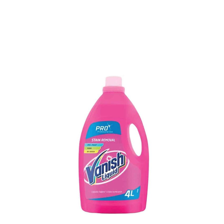 VANISH LIQUID STAIN REMOVER 1x4ltr