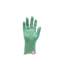 GREEN VINYL GLOVE POWDER FREE (medium) 1x100 (packet)