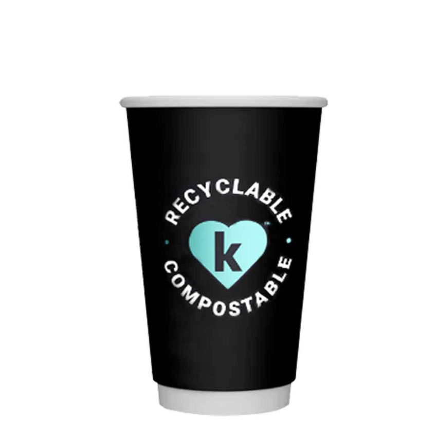 16oz DOUBLE WALL CupKind HOT CUP   1x500