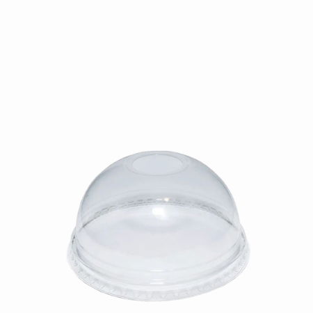 DOMED LID w/HOLE FOR 9oz/12oz/14oz rPET TUMBLER   1x1000