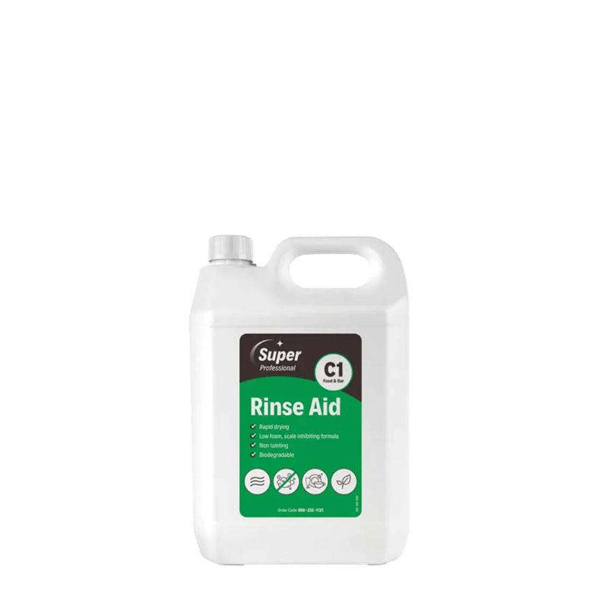 GLASSWASH RINSE AID 2x5ltr