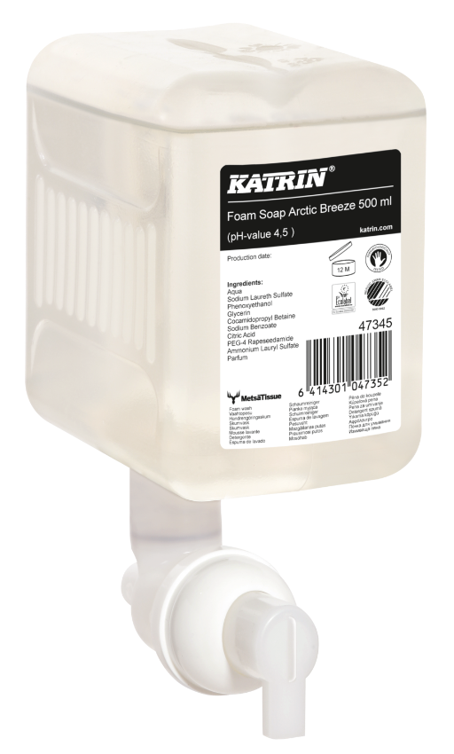 KATRIN FOAMWASH   12x500ml   954281