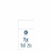 CONTEMPORARY PUBS POP IN TABLIN 8 FOLD WHITE 1x500
