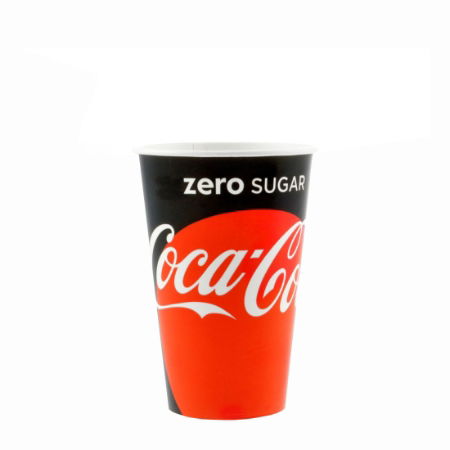 12oz PAPER COKE ZERO CUP   1x1900