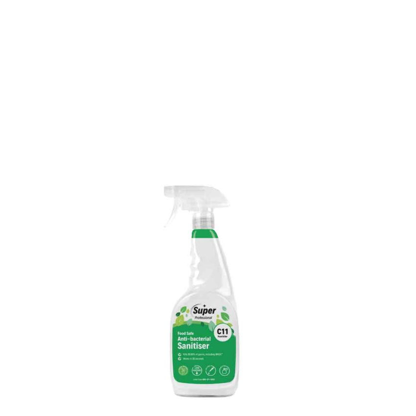 FOOD SAFE ANTI-BACTERIAL SANITISER 6x750ml