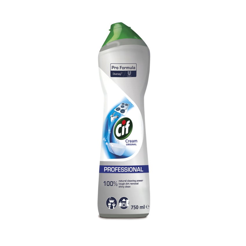 CIF PROFESSIONAL CREAM CLEANER WHITE 1x8x750ml