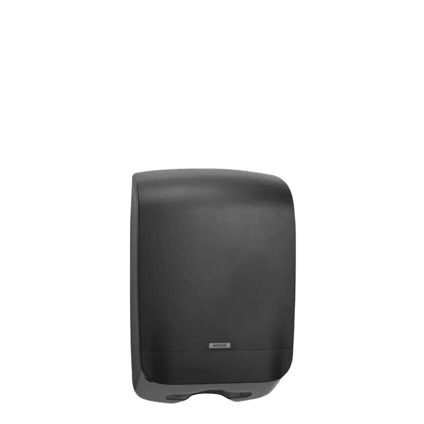 HAND TOWEL DISPENSER  INCLUSIVE SYSTEM M FOLD BLACK SINGLE