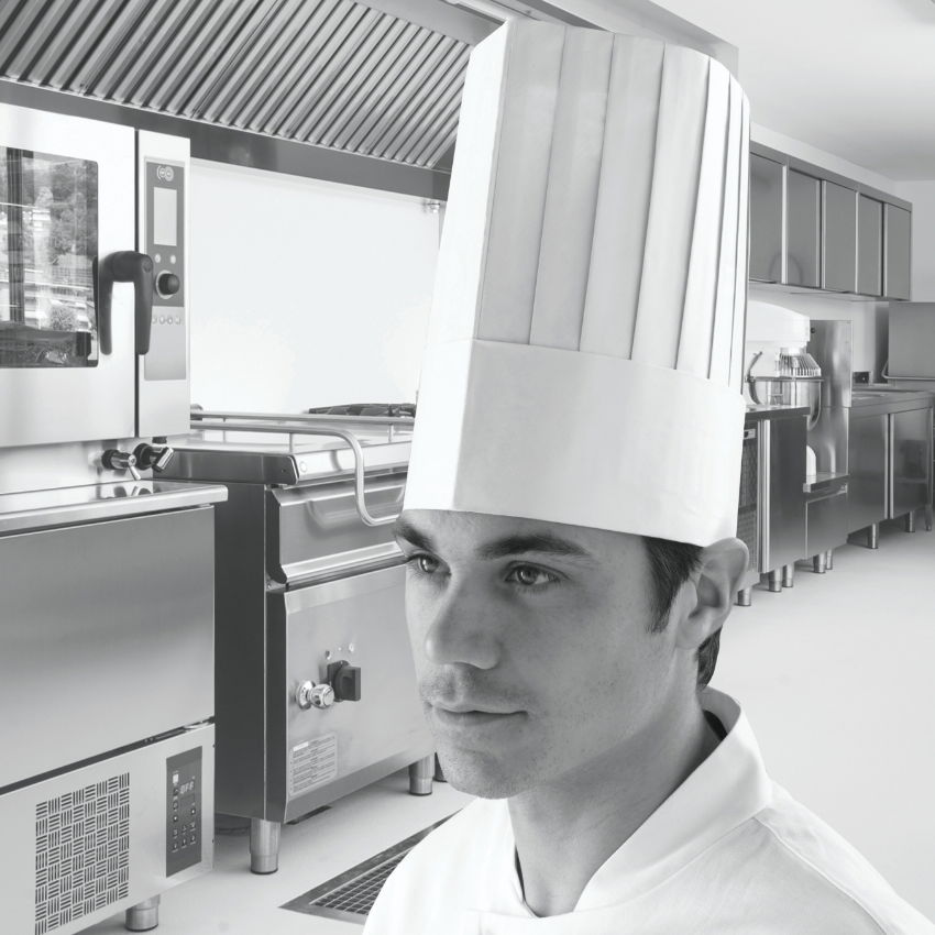 CHEFS HAT 7 inches 1x50