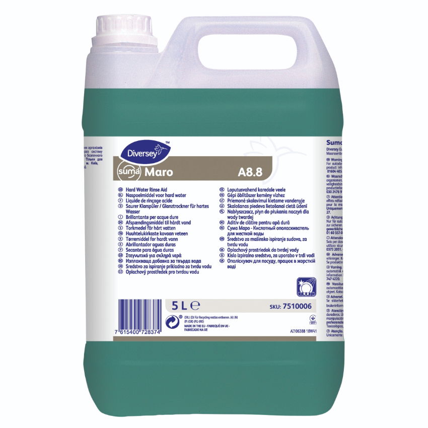 A8.8 SUMA MARO RINSE WITH SCALE CONTROL 1x2x5ltr