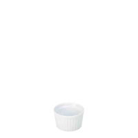 STACKING RAMEKIN 9cm WHITE SINGLE