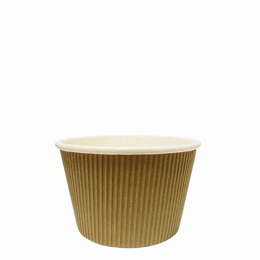 PASTA POT KRAFT RIPPLE 16oz SQUAT 1x500