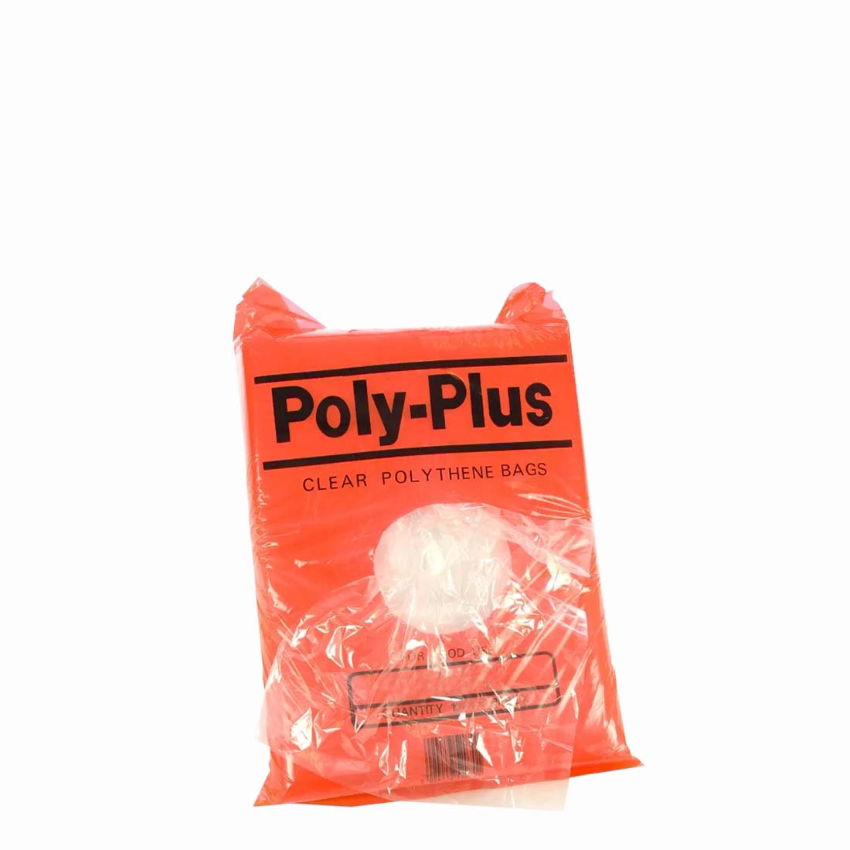 BAG POLYTHENE 250x300mm 1x1000  10 x12 inches