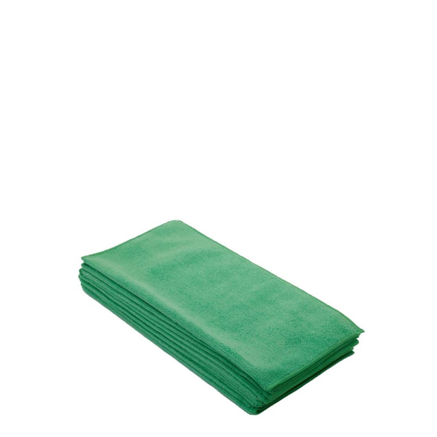 MICROFIBRE CLOTH 40cm GREEN   1x10