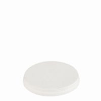 8/9oz DOMED SIP-THRU WHITE PAPER LID (80mm)   1x1000