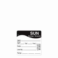 LABEL SUNDAY 64x64mm 2.5 inch 1x250