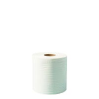 NORTH SHORE 1ply WHITE HAND TOWEL ROLL 1x6