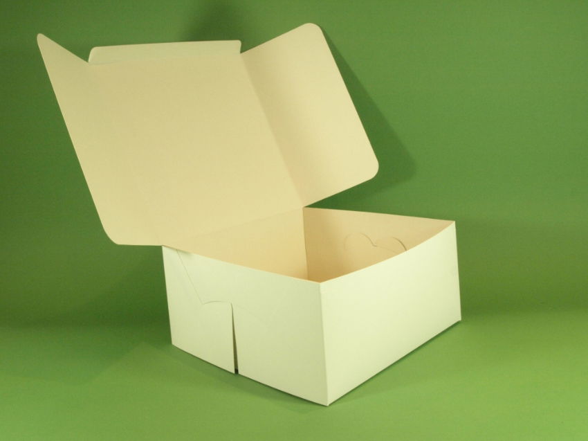 CAKE BOX HAND ERECT 12 x12 x6 inches 1x50