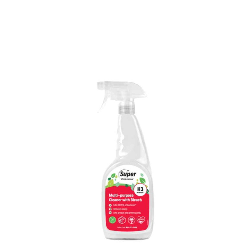 MULTI PURPOSE CLEANER WITH BLEACH 6x750ml