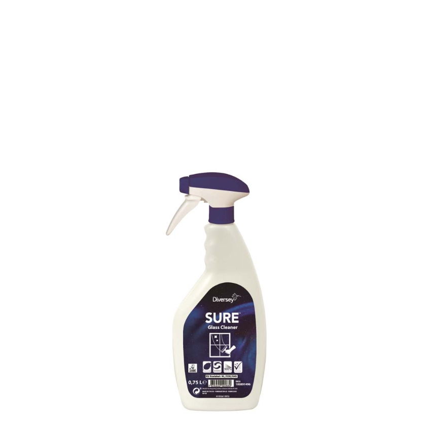 SURE GLASS CLEANER RTU 6x750ml