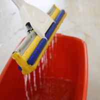 SWOP SPONGE MOP 32cm HANDLE & WRINGER   SINGLE