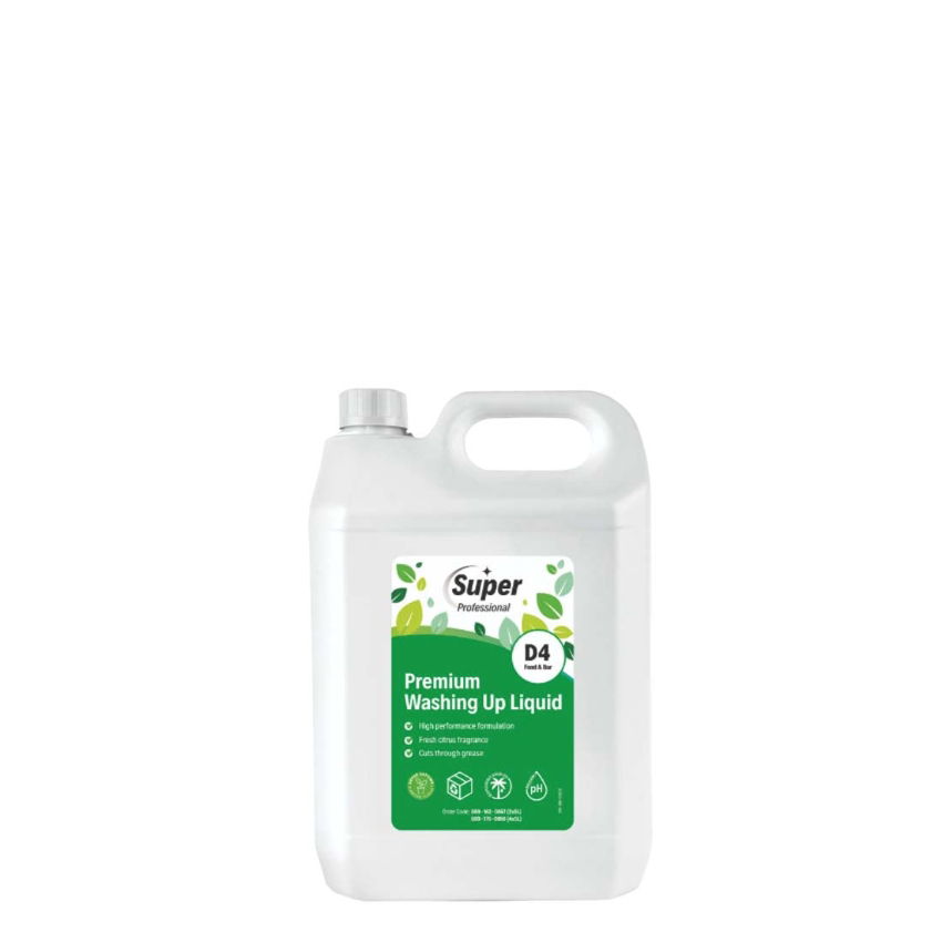PREMIUM WASH UP LIQUID GREEN DETERGENT 2x5ltr