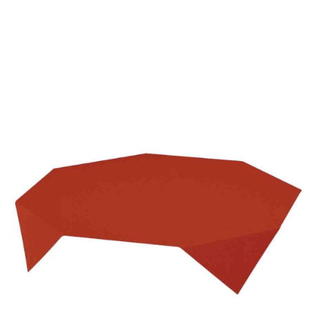 DUNISILK SLIPCOVER LINNEA RED  1x100