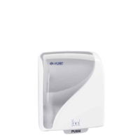 AUTOCUT ROLL TOWEL DISPENSER WHITE SINGLE