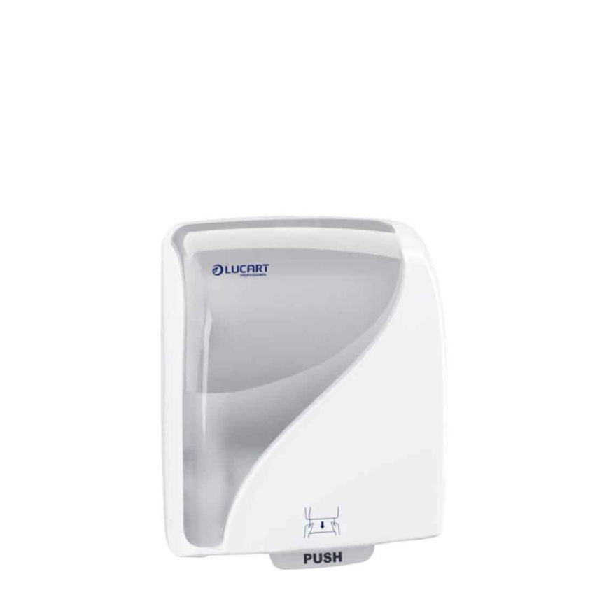 AUTOCUT ROLL TOWEL DISPENSER WHITE SINGLE
