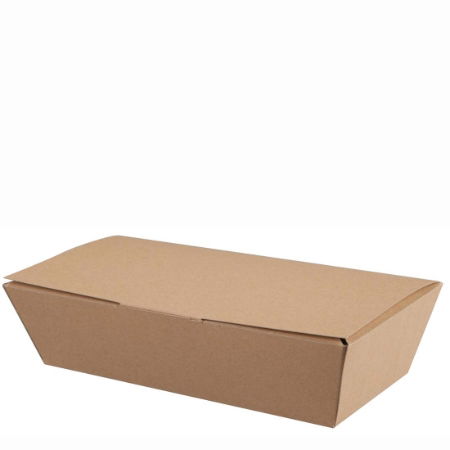 FOOD BOX MULTI KRAFT  250x125x60mm 1x150