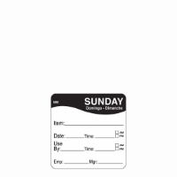 LABEL SUNDAY 51x51mm DISSOLVO 1x250