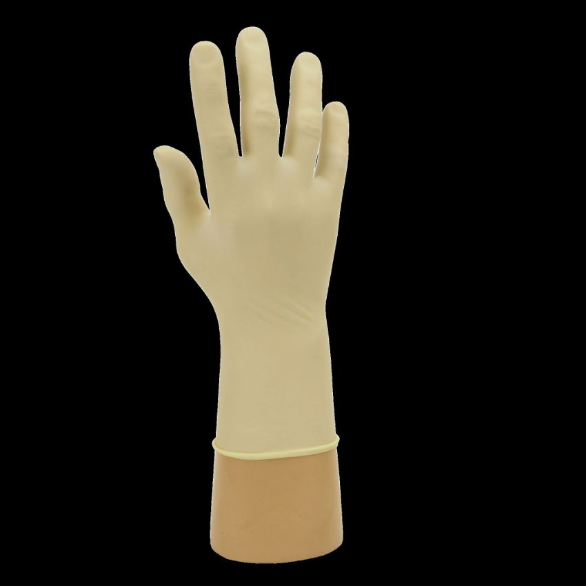 CLEAR LATEX GLOVE POWDER FREE (large) 1 x 10 x 100 (case)