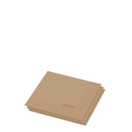 24cm 2ply ECO-ECHO KRAFT NAPKIN  1x2000