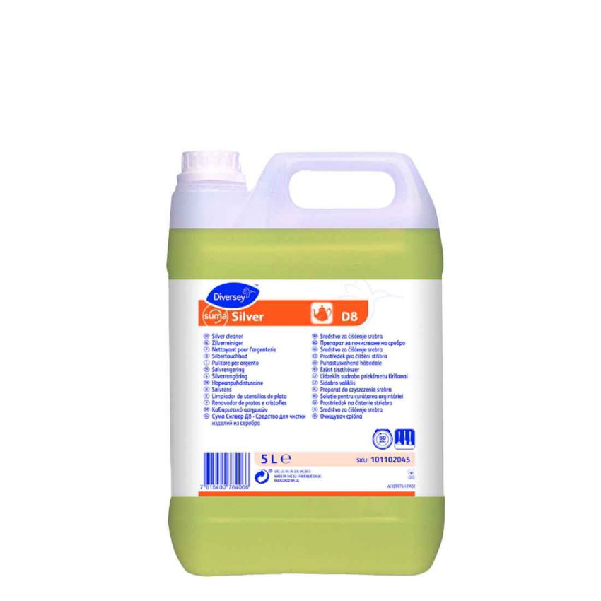 D8 SILVER CLEANER 2x5ltr