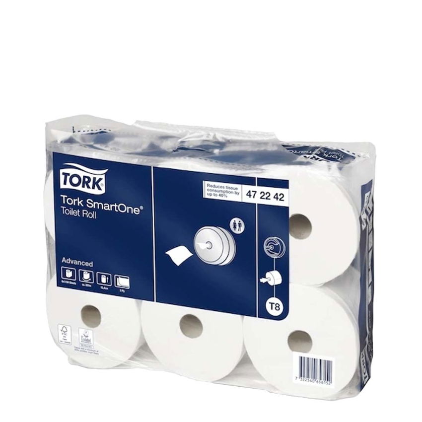 TOILET ROLL  TORK SMARTONE 472242  2ply 6x20cm