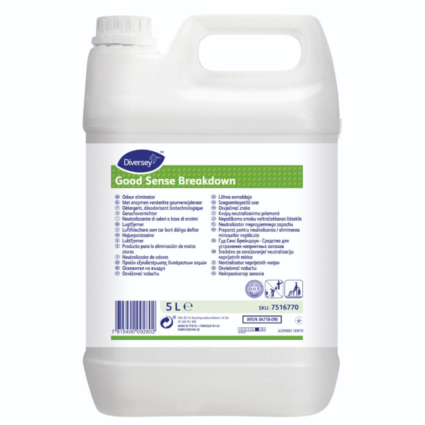 GOODSENSE BREAKDOWN ODOUR ELIMINATOR 1x2x5ltr