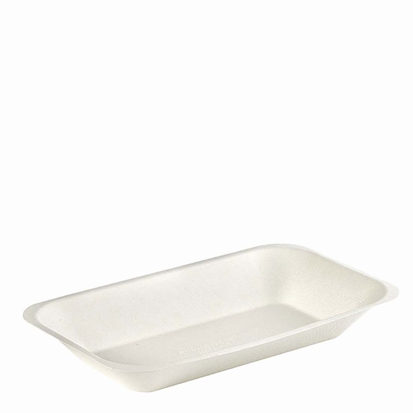 BAGASSE No3 TRAY LARGE 223x132x35  1x500