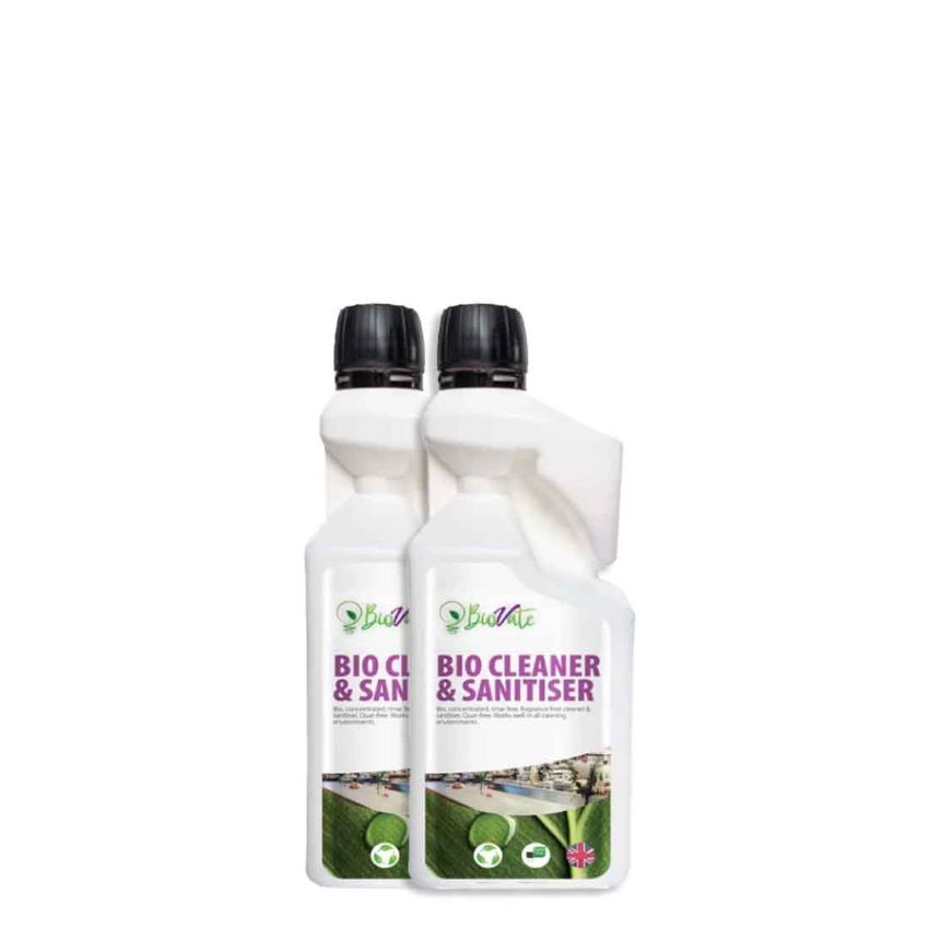 BIOVATE CLEANER & SANITISER UNFRAGRANCED 2x1ltr